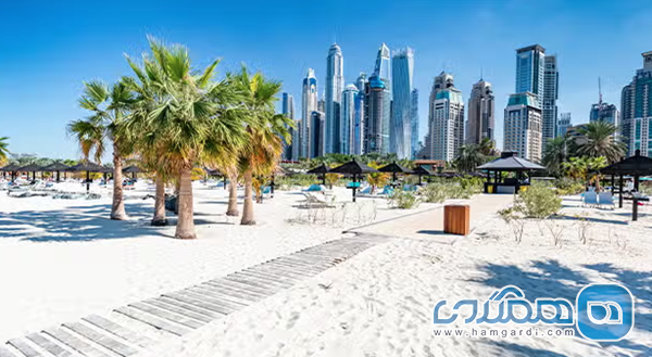 ساحل جی بی آر | JBR Beach