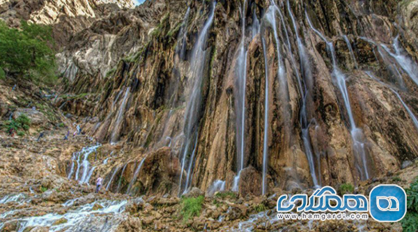 آبشار مارگون | بزرگترین آبشار چشمه ای ایران