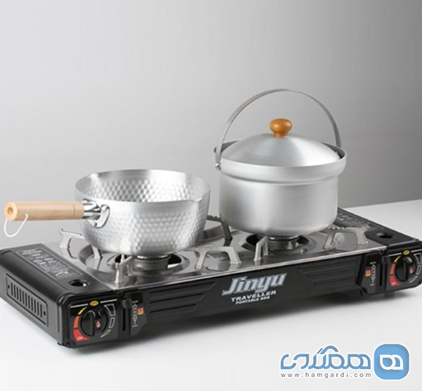 اجاق گاز پرتابل (دو شعله)