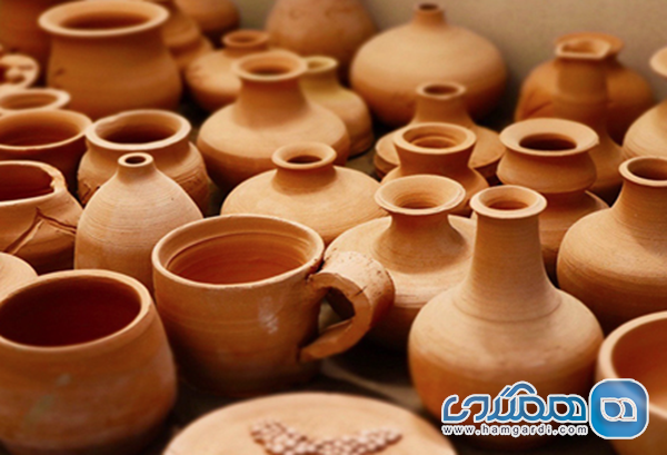 لاک تراشی و ظروف سفالی