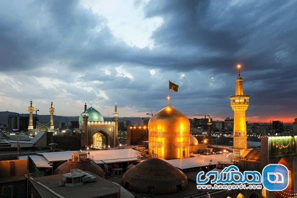 حرم امام رضا در سفر سه روزه به مشهد