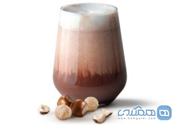 موکا پرالین فندق