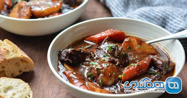 آبگوشت هویج برگه