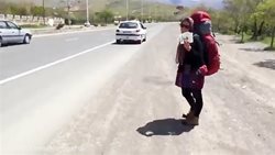 توریست ها از سفر مجانی و کنار جاده ای در ایران چه میگویند؟!